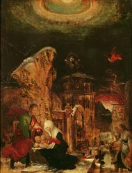 Nativité du Christ (Nuit sainte), v. 1520-25 (pour le détail, voir 66589)